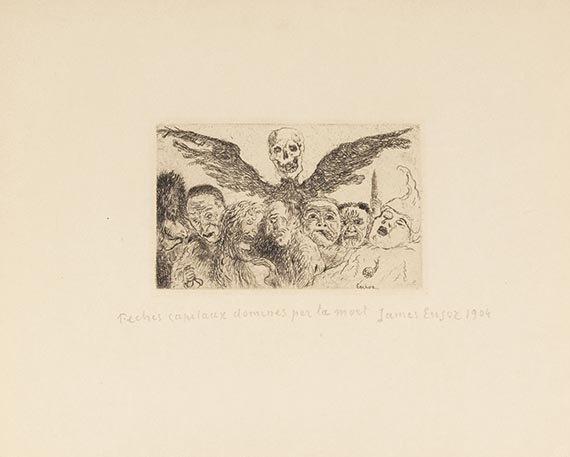James Ensor - Les Sept Péchés Capitaux (Die sieben Todsünden) - Weitere Abbildung