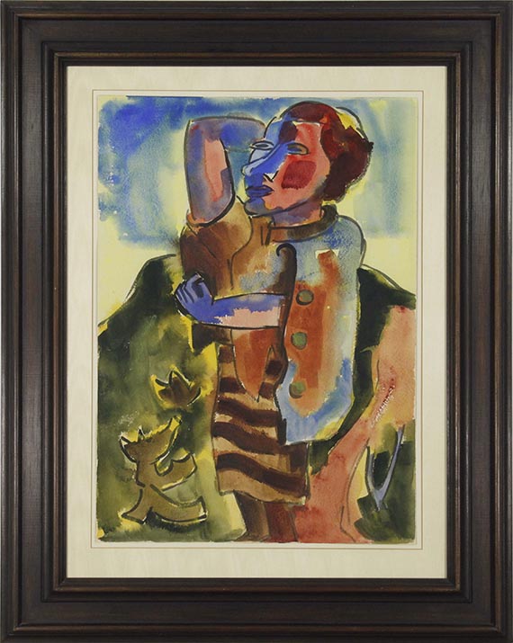 Karl Schmidt-Rottluff - Blick ins Weite - Rahmenbild