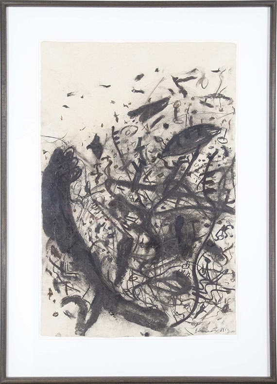 Gunter Damisch - Ohne Titel - Rahmenbild