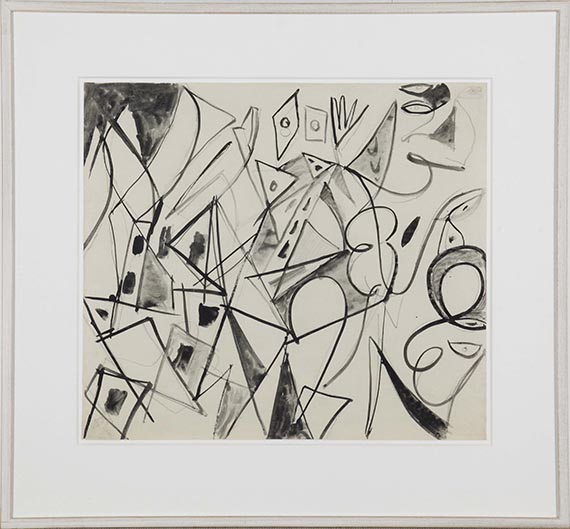 Ernst Wilhelm Nay - Lots Weib - Rahmenbild