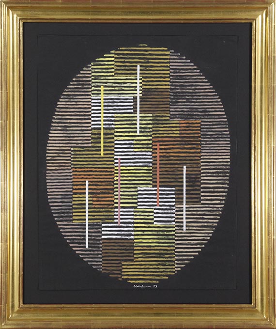 Adolf Richard Fleischmann - Ohne Titel - Rahmenbild