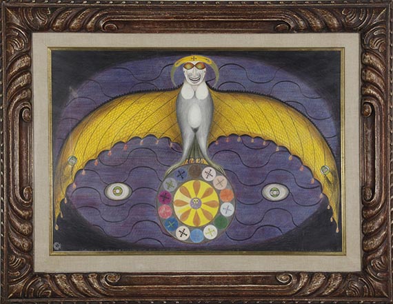 Friedrich Schröder-Sonnenstern - Dämon der mondmoralischen Umspannungen - Rahmenbild