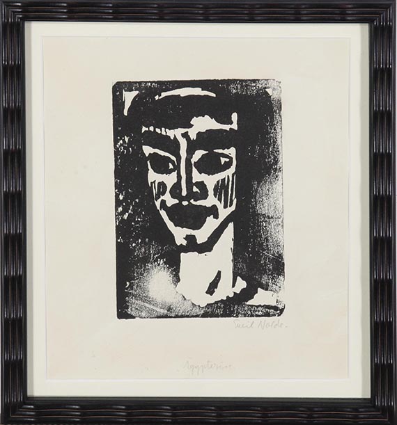 Emil Nolde - Ägypterin II - Rahmenbild