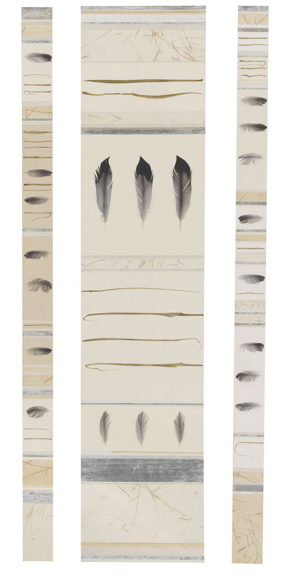 Eileen Lawrence - Skye, of ancient stone. Prayer Stick 26. Prayer Stick 27 (dreiteilig)