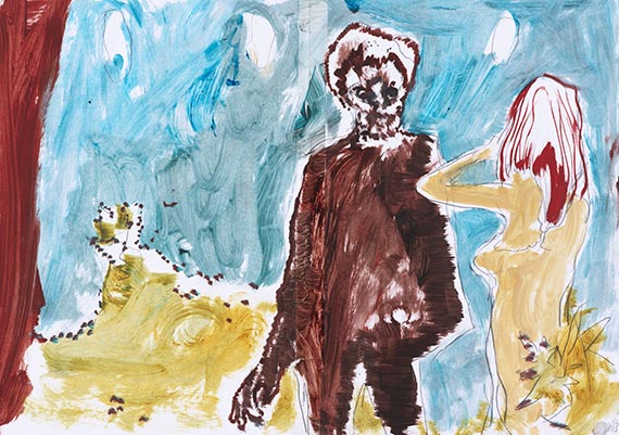 Daniel Richter, Suse 3 (aus dem Zyklus "Hirn")