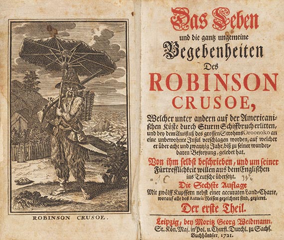 Daniel Defoe - Robinson Crusoe. 2 B&auml;nde