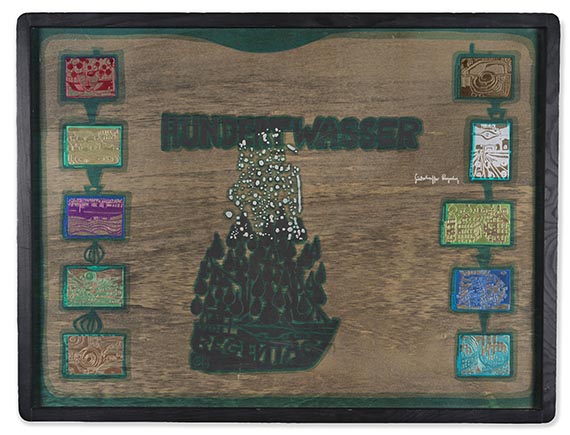 Friedensreich Hundertwasser - Regentag - Kassette - Weitere Abbildung