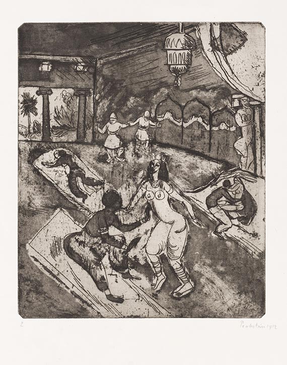 Hermann Max Pechstein - Russisches Ballett I