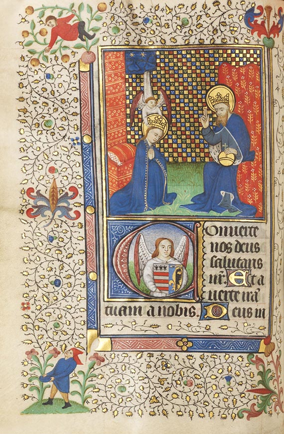  Manuskripte - Stundenbuch der Marie de Bastard. Angers um 1460 - Weitere Abbildung