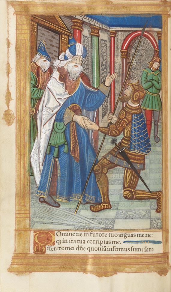  Horae B.M.V. - Gedrucktes Stundenbuch auf Pergament - Weitere Abbildung