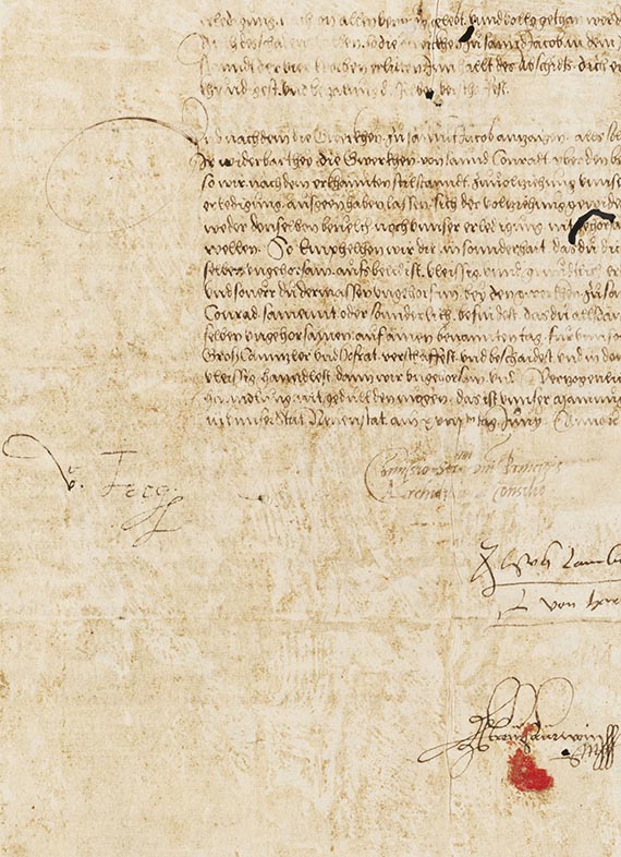  Ferdinand I. - Brief &uuml;ber Bergwerke