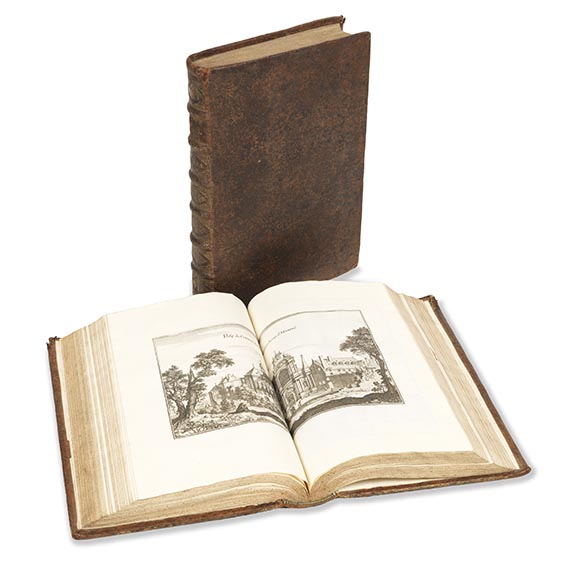 Matth&auml;us Merian - Topographia Galliae, dat is een ... beschrijvinghe van het machtige koninckrijck Vranckryck. Tl. I und III in 2 B&auml;nden.