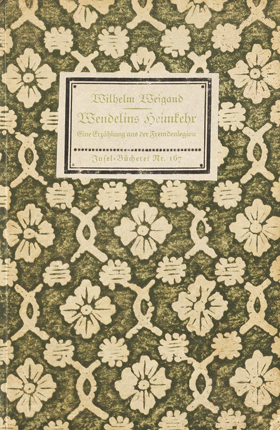 Wilhelm Weigand, Wendelinin kotiinpaluu, 1919