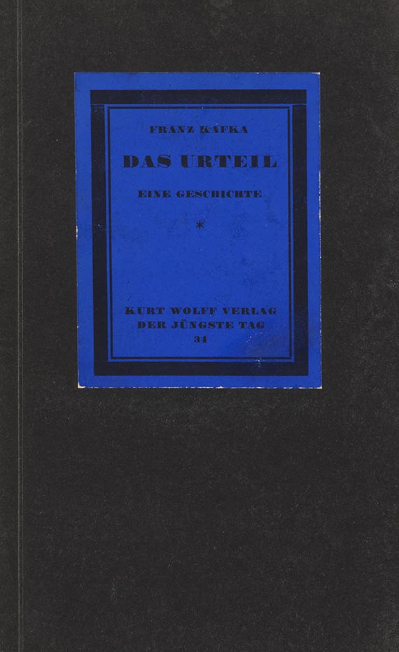 Kafka, Franz - Kafka, Das Urteil. - Dbei: Der jüngste Tag. 13 Bde.