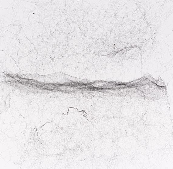 Tom&aacute;s Saraceno - Semi-social mapping of BD+44&deg; 631 by a solo Cyrtophora citricola - three weeks