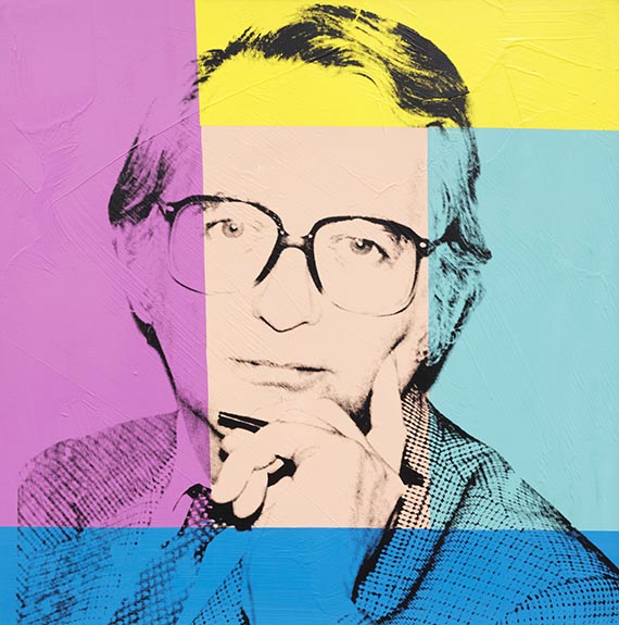 Andy Warhol - Portr&auml;t von Karl Ludwig Schweisfurth