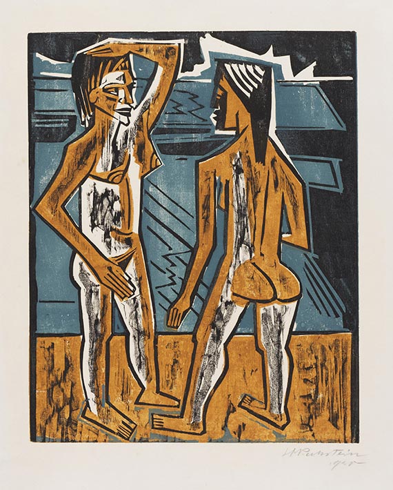 Hermann Max Pechstein - Zwiesprache