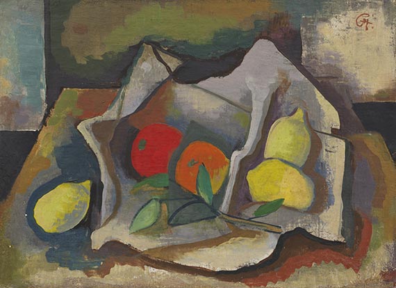 Karl Hofer - Zitronen und Tomaten auf Papier