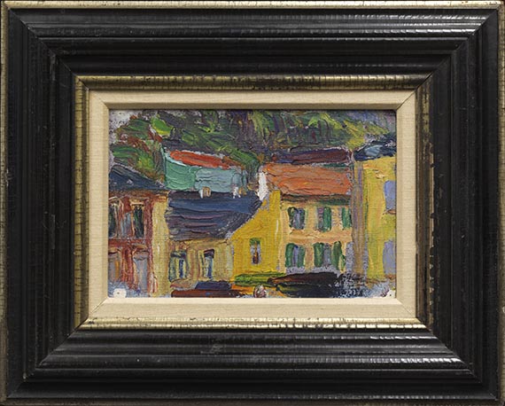 Wassily Kandinsky - Häuser (Sestri Levante/Rapallo) - Rahmenbild