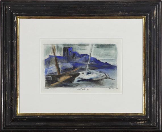Lyonel Feininger - Ebb, I - Bénodet, Brittany Coast - Rahmenbild