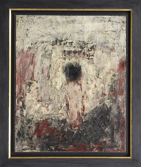 Emil Schumacher - März II - Rahmenbild