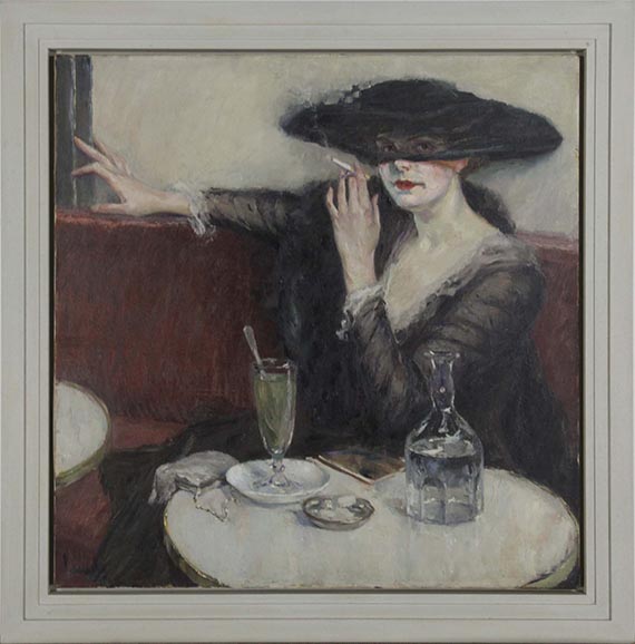 Edward Cucuel - NEUE SP VEREINBAREN_Im Café - Rahmenbild
