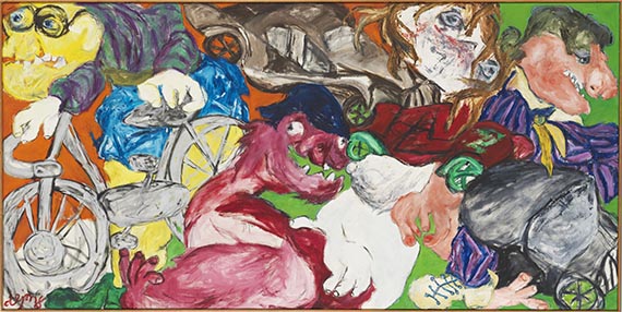 Jaqueline De Jong - L'heure pile - Rahmenbild