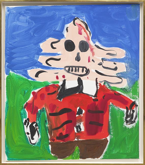 André Butzer - Untitled #008 - Rahmenbild