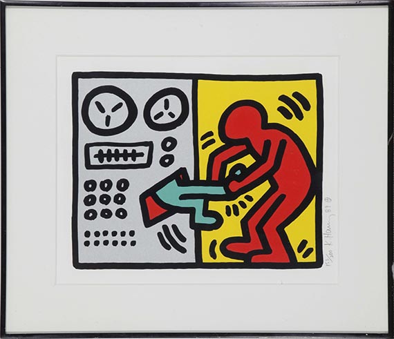 Keith Haring - Pop Shop III - Rahmenbild