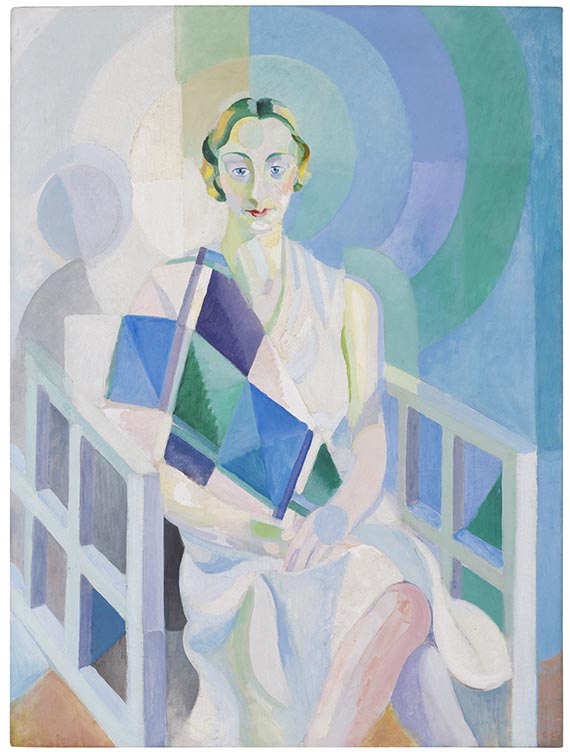 Delaunay - Portrait de Madame Heim (Étude)