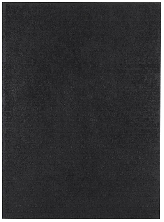 Glenn Ligon - Stranger #71 - Weitere Abbildung