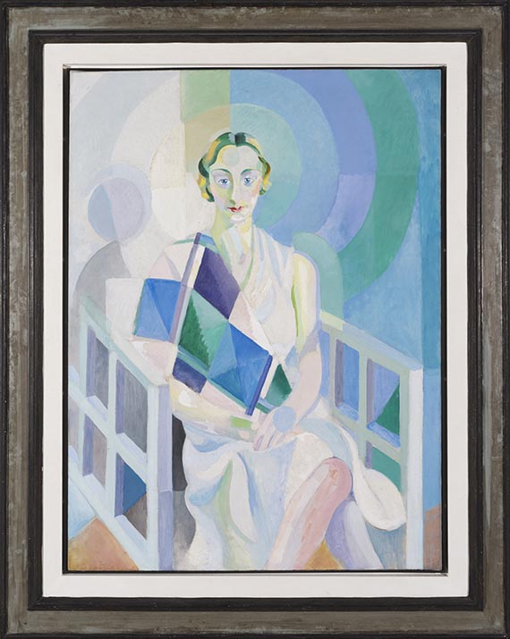 Robert Delaunay - Portrait de Madame Heim (Étude) - Rahmenbild