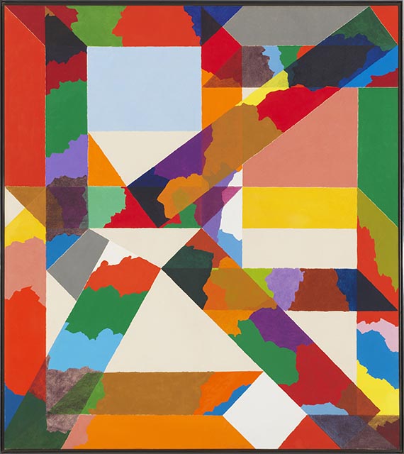 Piero Dorazio - Puzzle II - Rahmenbild
