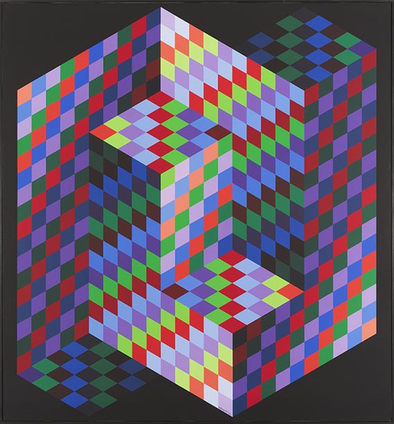 Victor Vasarely - MÉH - Rahmenbild