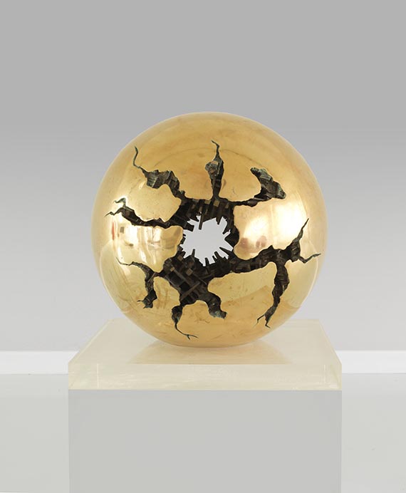 Arnaldo Pomodoro - Sfera con perforazione - R&uuml;ckseite