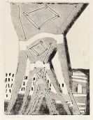 Rolf Nesch - Hochbahnbr&uuml;cke II