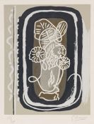 Braque, Georges - Woodcut in colors
