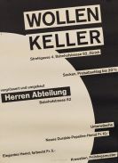 Anton Stankowski - Wollen Keller (Plakat)