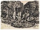 Pechstein, Hermann Max - Brush and India ink drawing