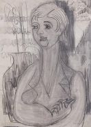 Ernst Ludwig Kirchner - Portrait Elisabeth Hembus