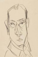 Ernst Ludwig Kirchner - Porträt Hugo Biallowons