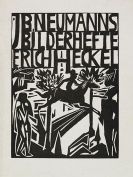 Erich Heckel - Titelblatt des Bilderheftes \"Erich Heckel\" von I. B. Neumann