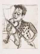 Ernst Ludwig Kirchner - Der Geiger Gustav Häusermann