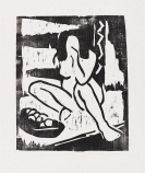 Schmidt-Rottluff, Karl - Woodcut