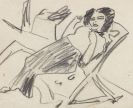 Ernst Ludwig Kirchner - Im Liegestuhl