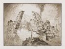 Joseph Pennell - The Jaws, Chicago. The Landing Place, Duisburg