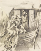 Hermann Max Pechstein - Vor der Aalbude