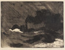 Emil Nolde - Dampfer (groß, dunkel)