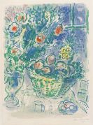 Marc Chagall - Corbeille de Fruits et Ananas