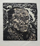 Heckel, Erich - Bildniskopf